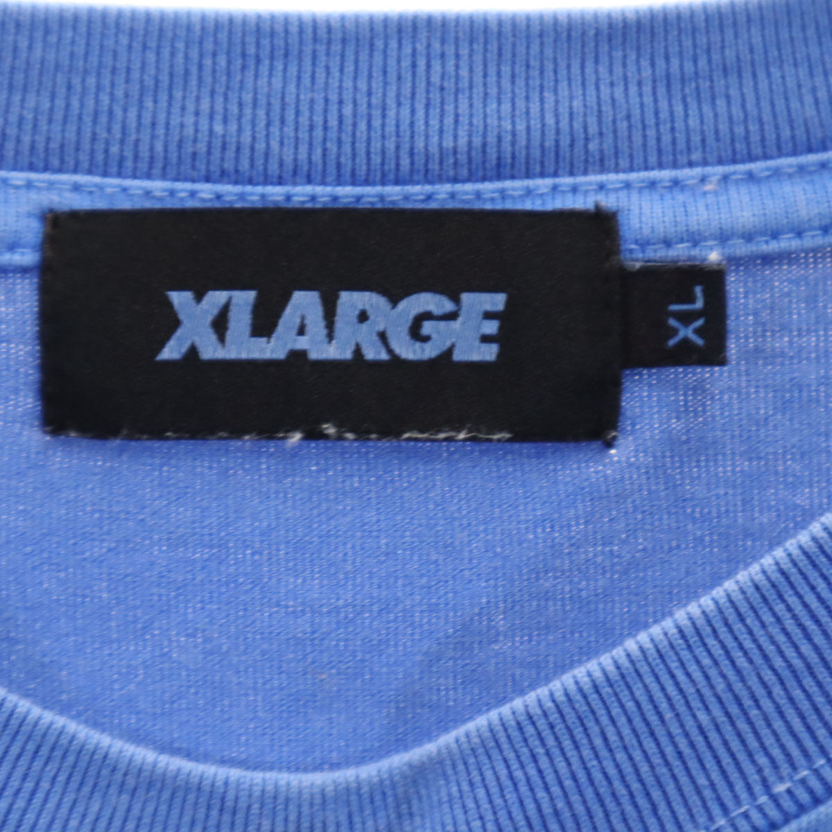 XLARGE エクストララージ バックプリント 半袖 Tシャツ XL ブルー メンズ