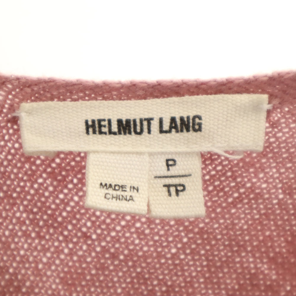 HELMUT LANG ヘルムートラング 長袖 ニット P ダスティピンク系 セーター レディース