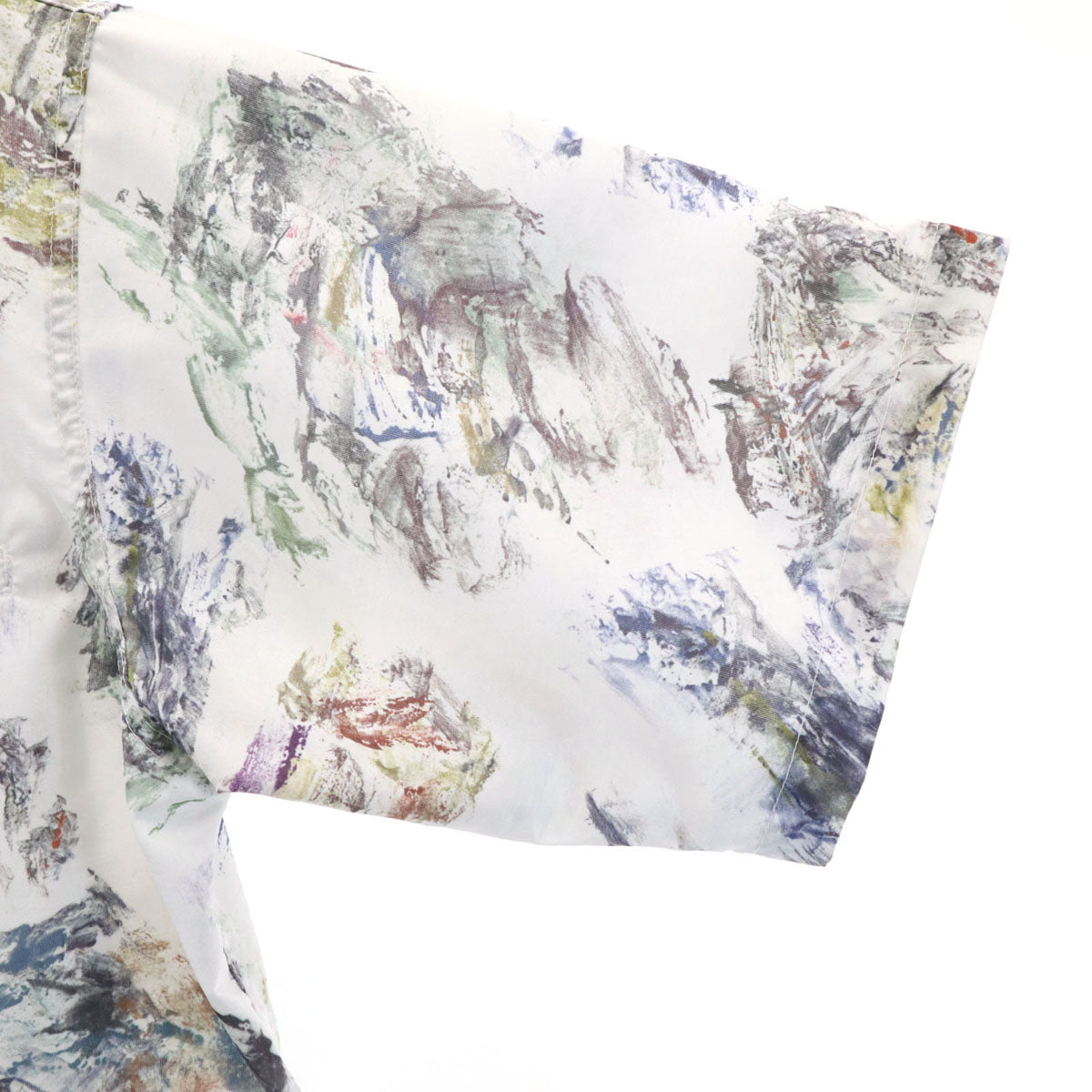 THE NORTH FACE ザノースフェイス 総柄 半袖 シャツ WM ホワイト アウトドア NR22204 レディース