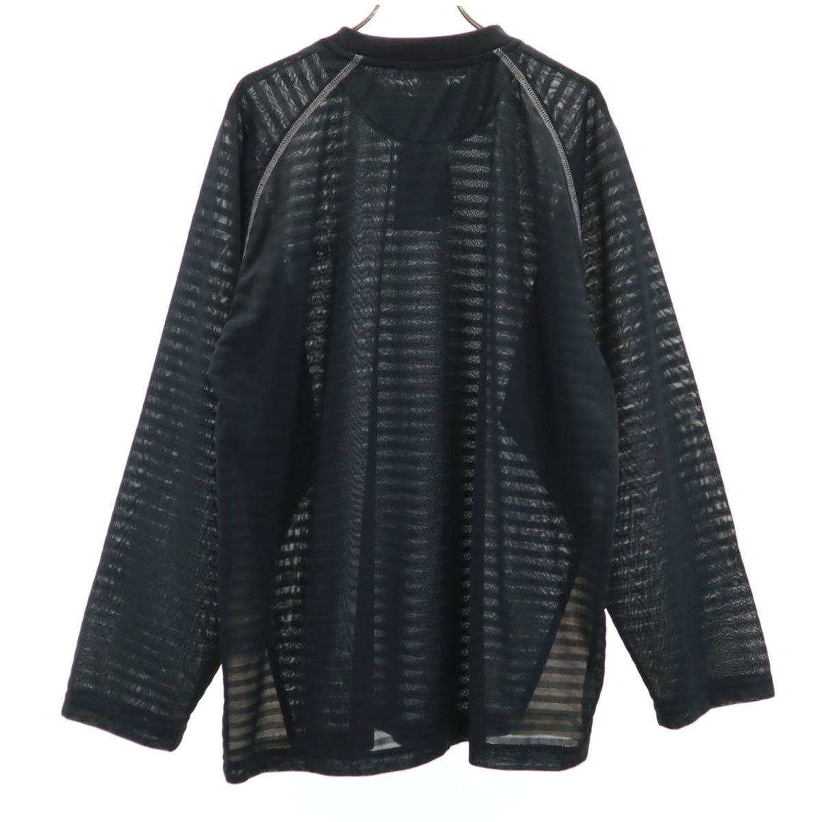 未使用 PRO-Keds プロケッズ ボーダー柄 トレーニング 長袖 ウェア L チャコール メンズ