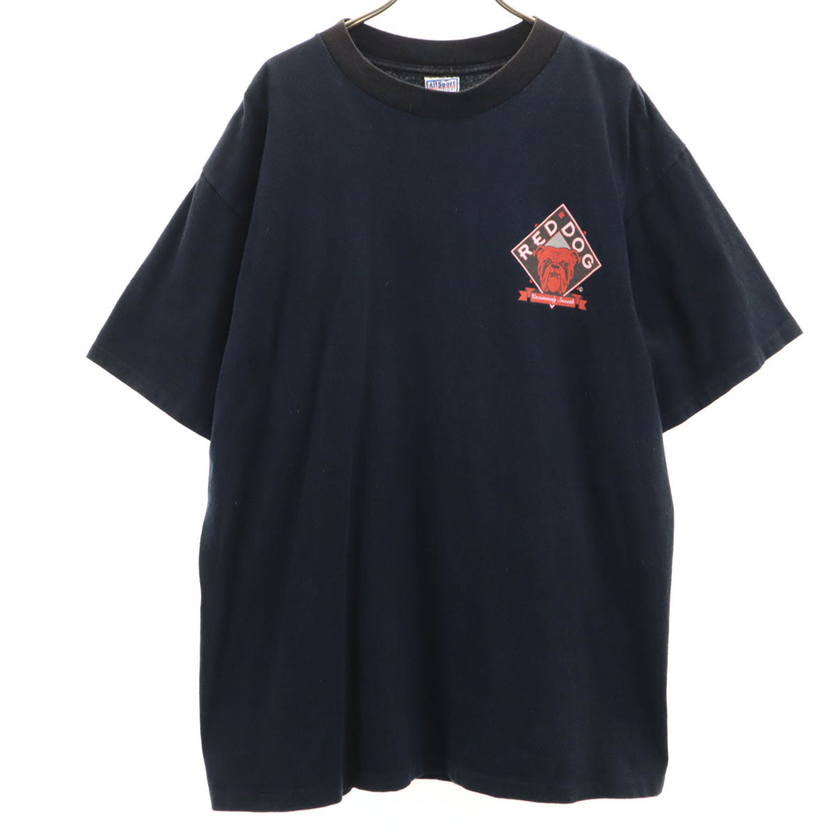 ALL SPORTS オールスポーツ 90s USA製 オールド 半袖 Tシャツ XL ブラック メンズ