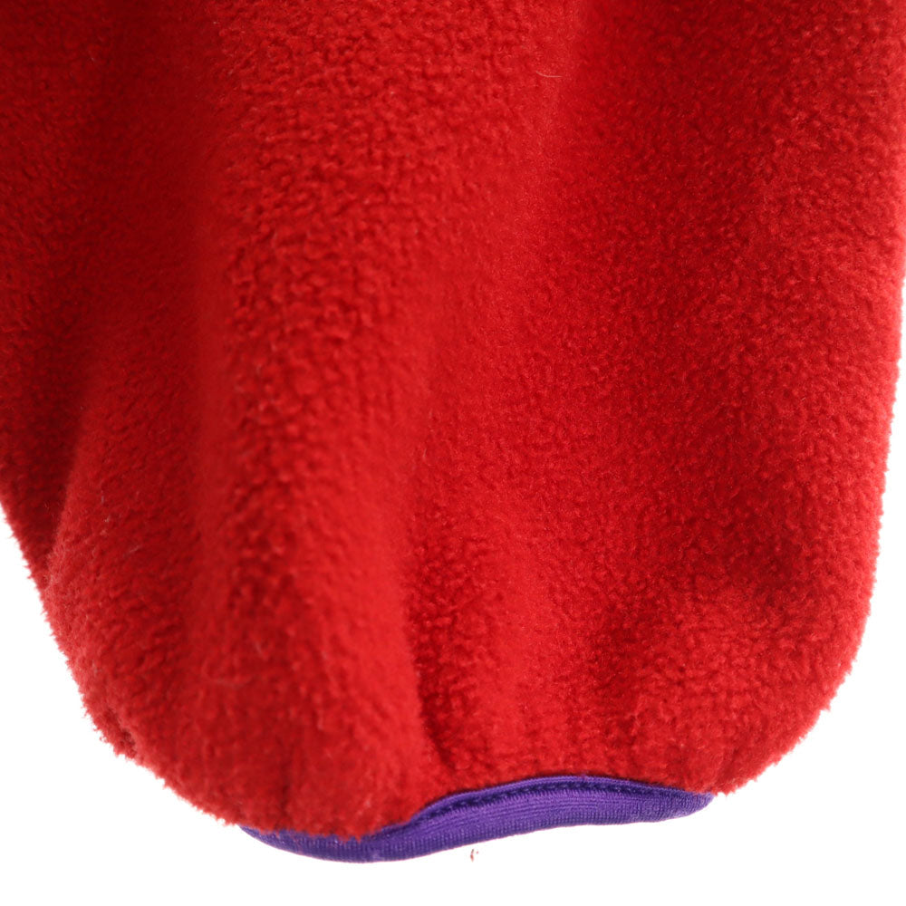 エルエルビーン 80s USA製 ヴィンテージ フリースジャケット XL レッド L.L.Bean プルオーバー アウトドア キッズ