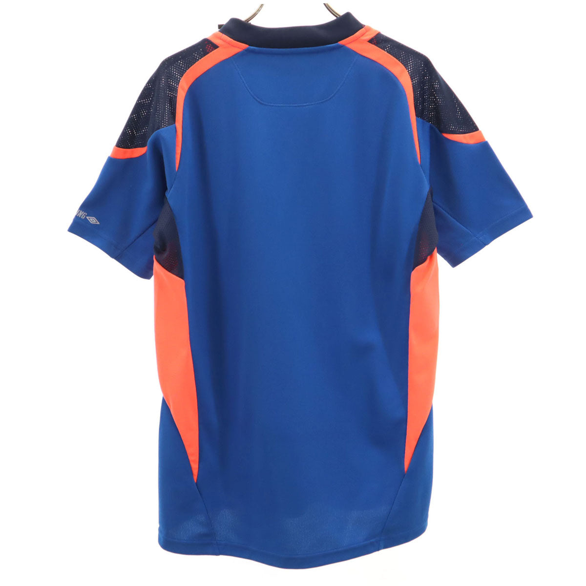 未使用 umbro アンブロ トレーニング 半袖 パファーマンス ウェア L ブルー メンズ