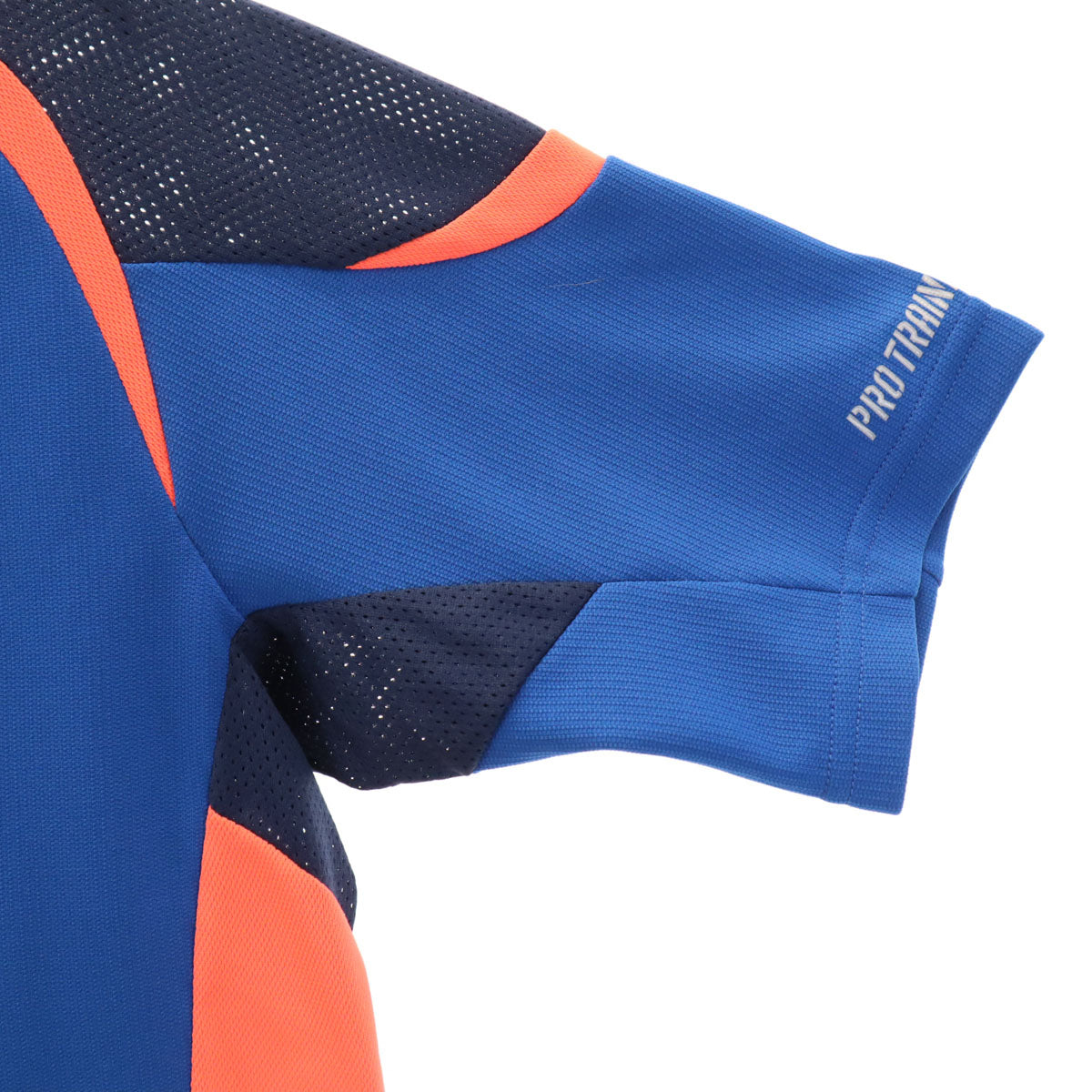 未使用 umbro アンブロ トレーニング 半袖 パファーマンス ウェア L ブルー メンズ