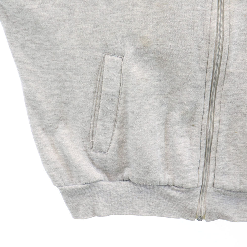 adidas アディダス 80s ヴィンテージ スウェット ジップジャケット M グレー 他 メンズ