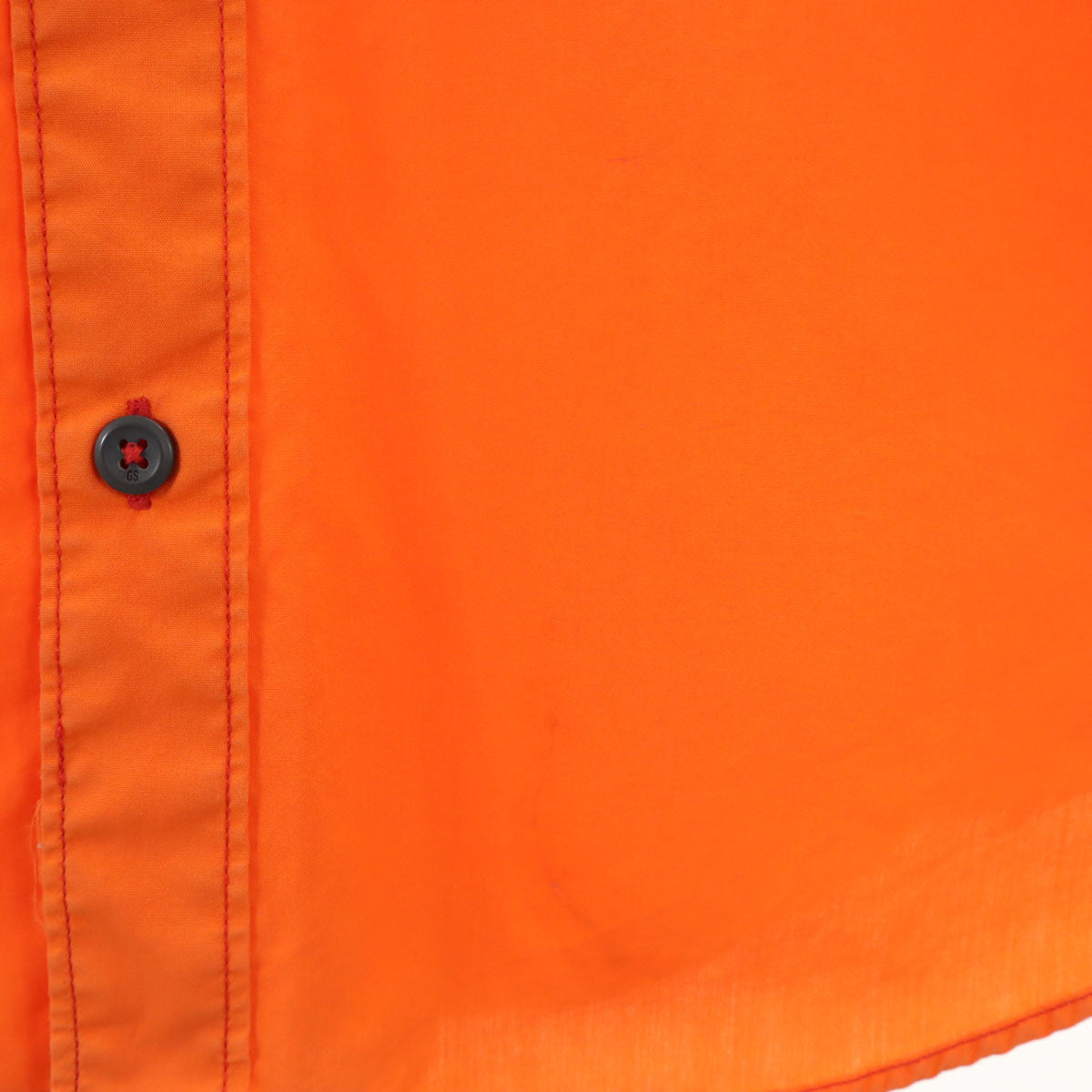 G-STAR RAW ジースターロウ 半袖 ワークシャツ M オレンジ メンズ
