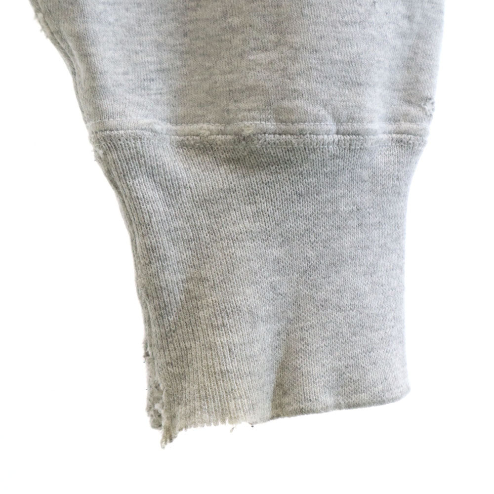 コットンエクスチェンジ 90s USA製 オールド カレッジ 長袖 スウェット トレーナー XL グレー メンズ