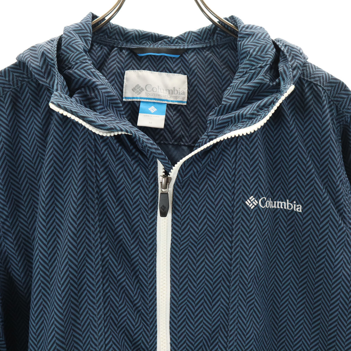 Columbia コロンビア 112PM3569 ヘリンボーン柄 ヘイゼン ジャケット M ネイビー アウトドア メンズ