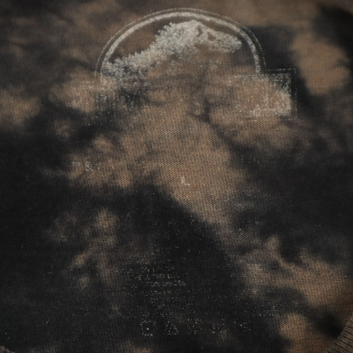 ジュラシックパーク プリント 半袖 Tシャツ L ブラウン系 メンズ