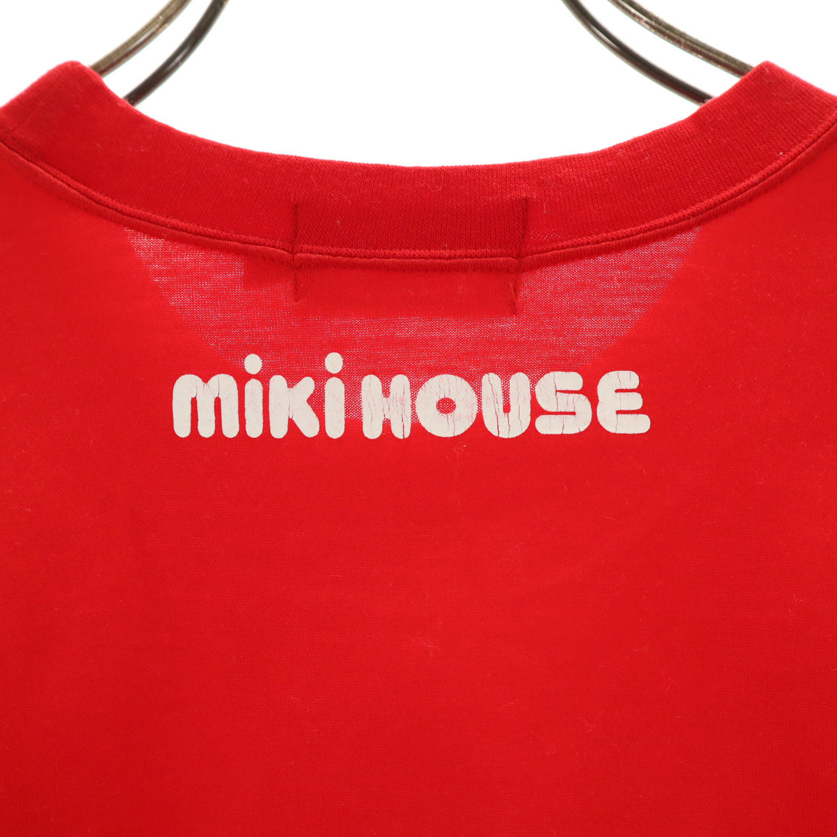 mikihouse ミキハウス 日本製 半袖 Tシャツ M レッド メンズ