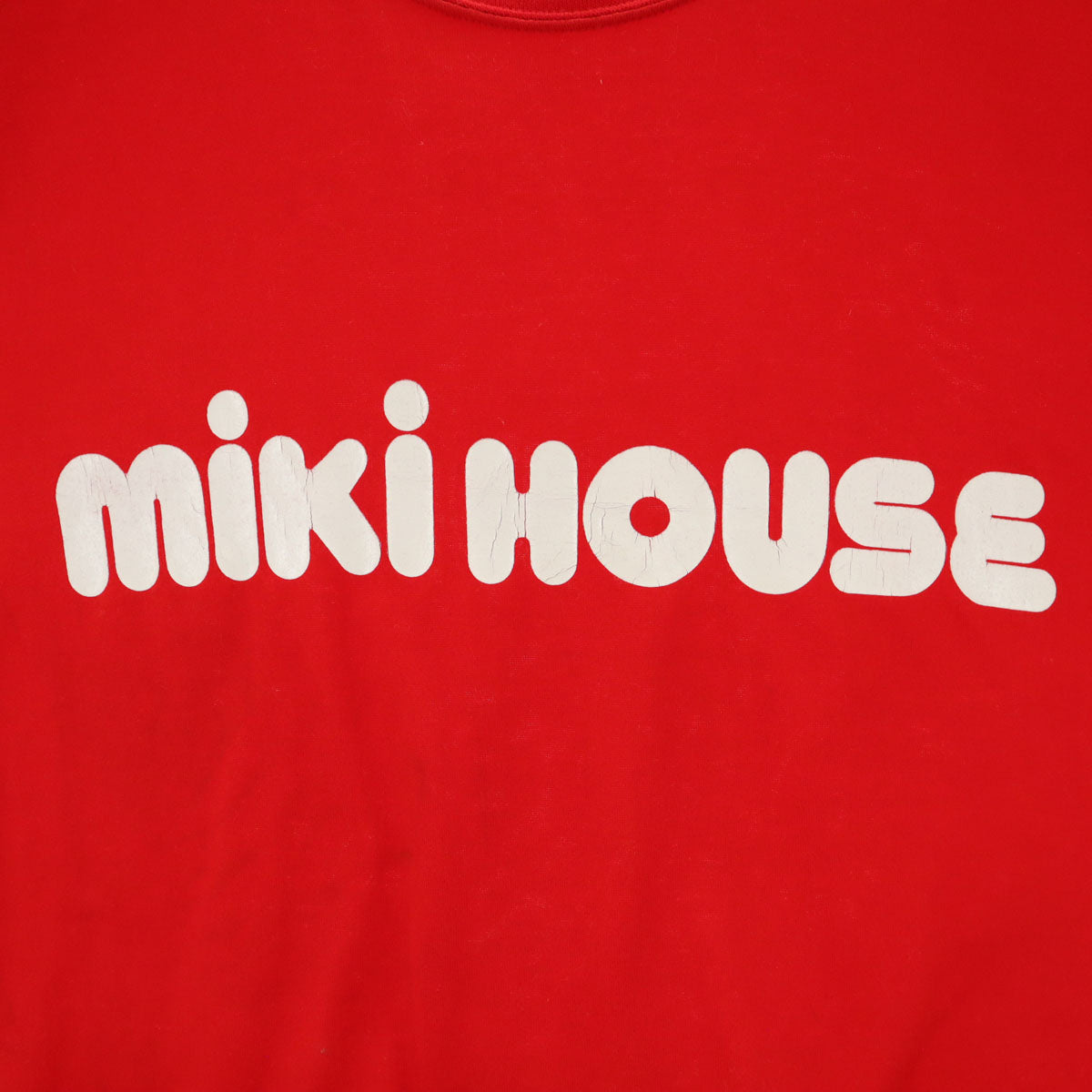 mikihouse ミキハウス 日本製 半袖 Tシャツ M レッド メンズ