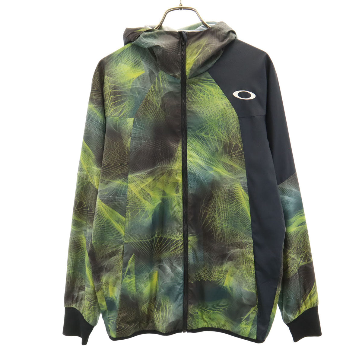 OAKLEY オークリー 総柄 ウインドブレーカー M マルチ ジャケット メンズ