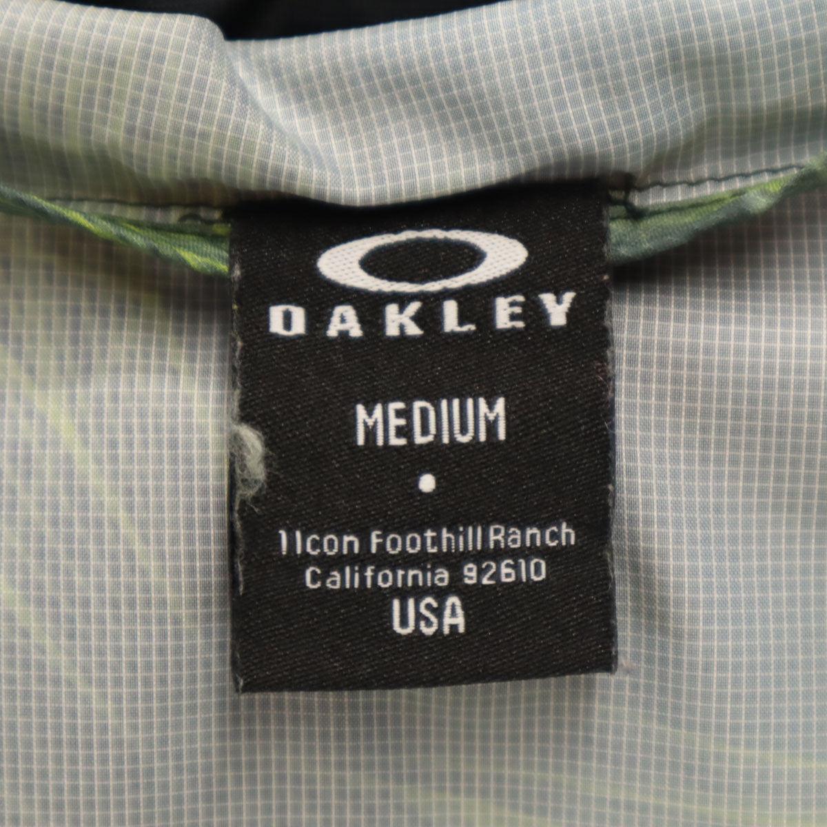 OAKLEY オークリー 総柄 ウインドブレーカー M マルチ ジャケット メンズ