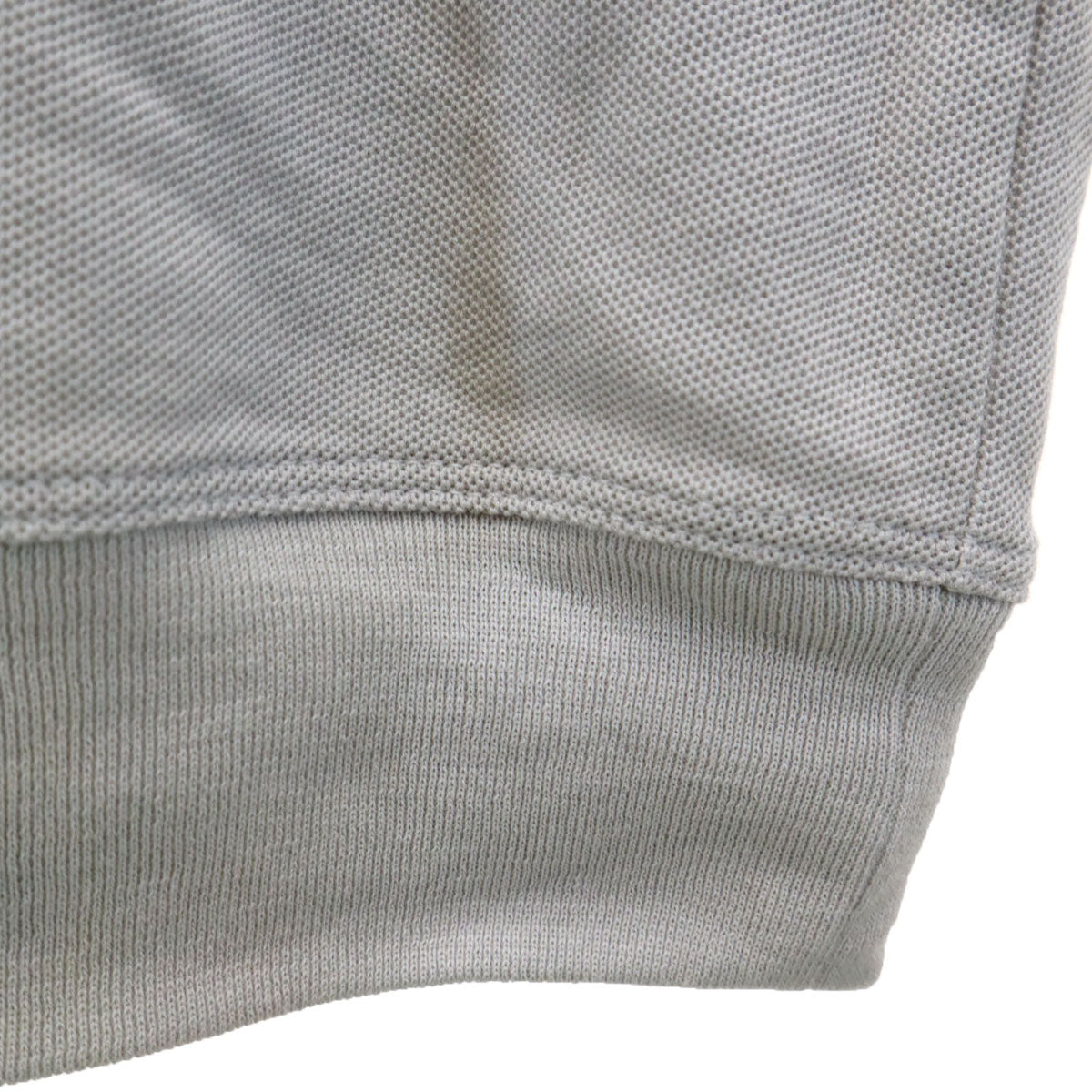 ARMANI COLLEZIONI アルマーニコレッツォーニ イタリア製 半袖 ポロシャツ L グレー レディース