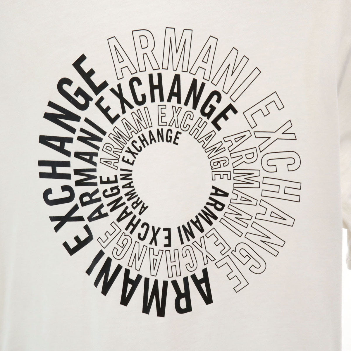 ARMANI EXCHANGE アルマーニエクスチェンジ 半袖 Tシャツ XS ホワイト メンズ