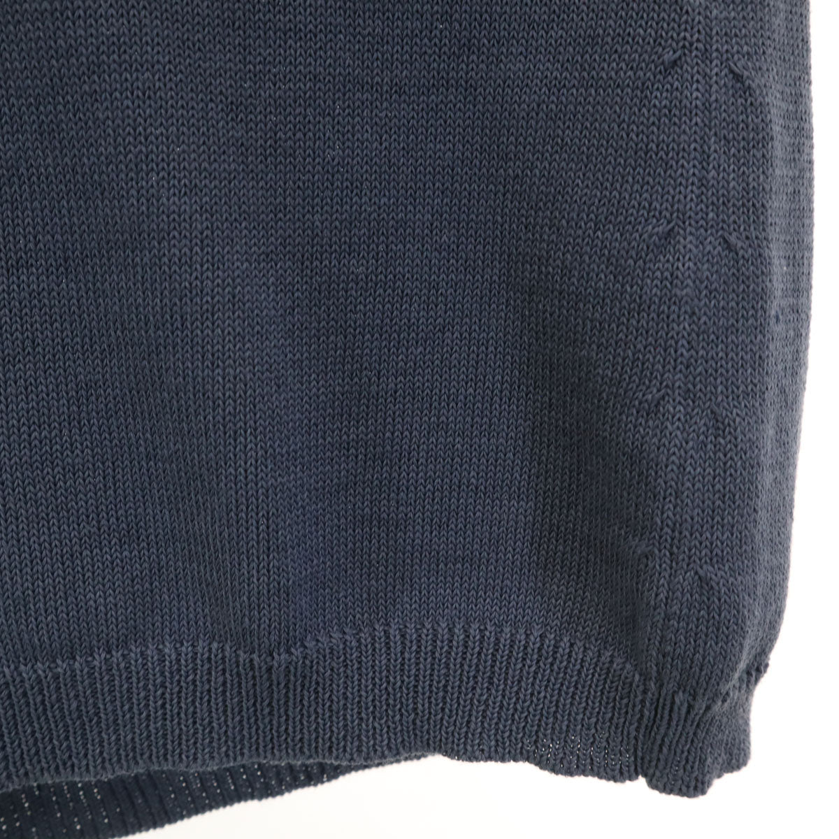 Leilian レリアン フレンチスリーブ ニット 13 チャコールネイビー レディース