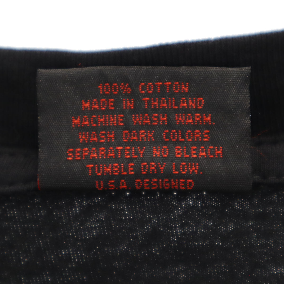 THUNDER サンダー チェゲバラ プリント 半袖 Tシャツ S ブラック メンズ