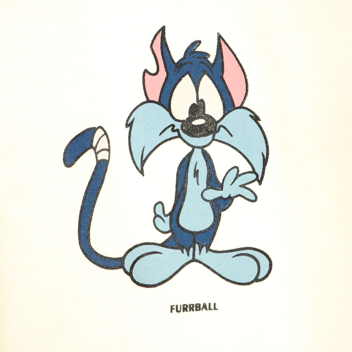 Hanes ヘインズ 90s USA製 オールド TINY TOON プリント 半袖 Tシャツ L オフホワイト メンズ