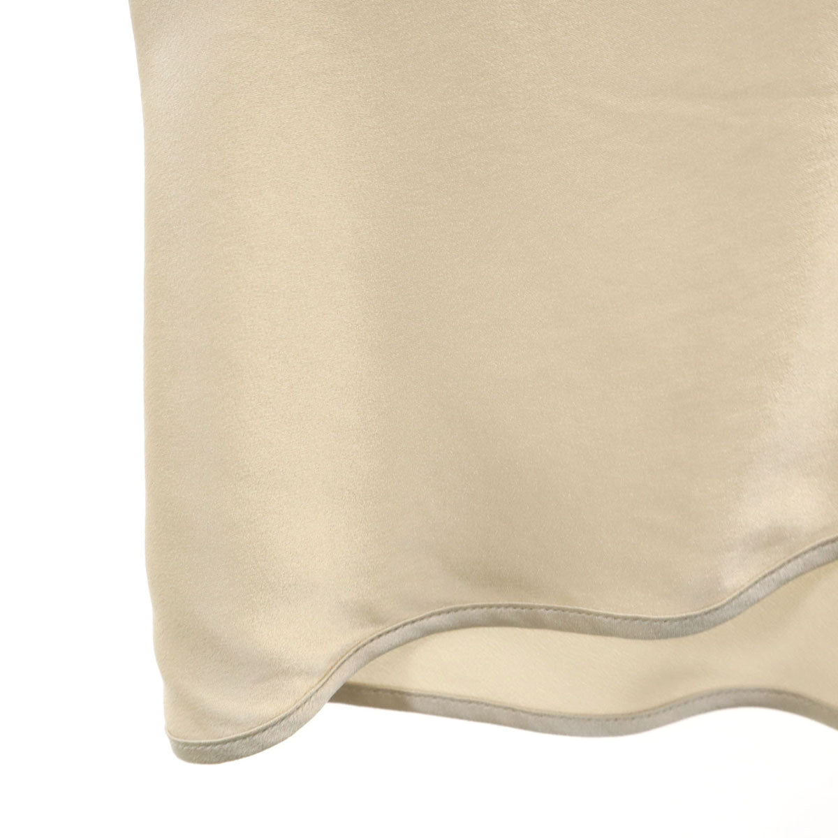 MAX MARA マックスマーラ イタリア製 フレンチスリーブ カットソー 38 シャンパンゴールド アシメ メンズ