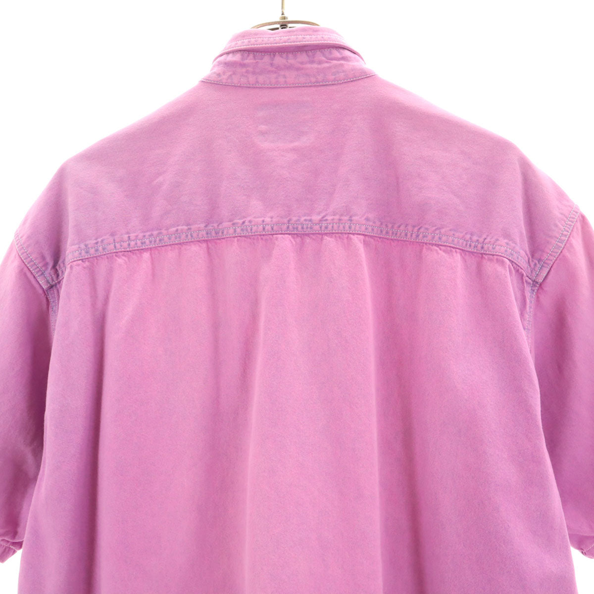 Lee SPORT リースポーツ オールド 半袖 ボタンダウンシャツ L パープル系 メンズ