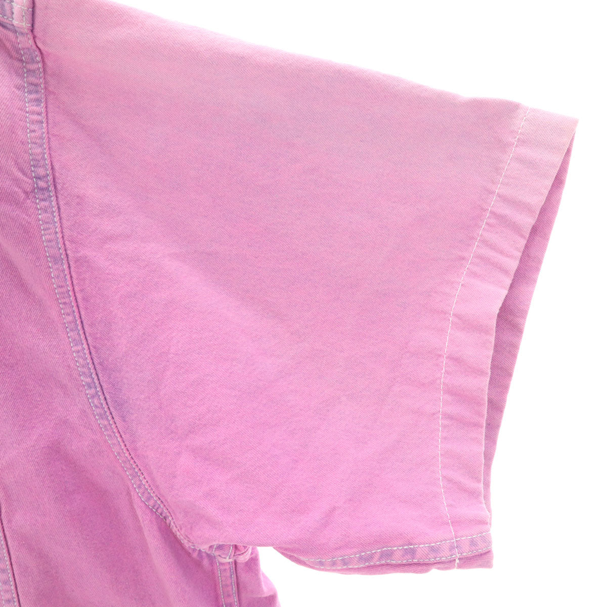 Lee SPORT リースポーツ オールド 半袖 ボタンダウンシャツ L パープル系 メンズ