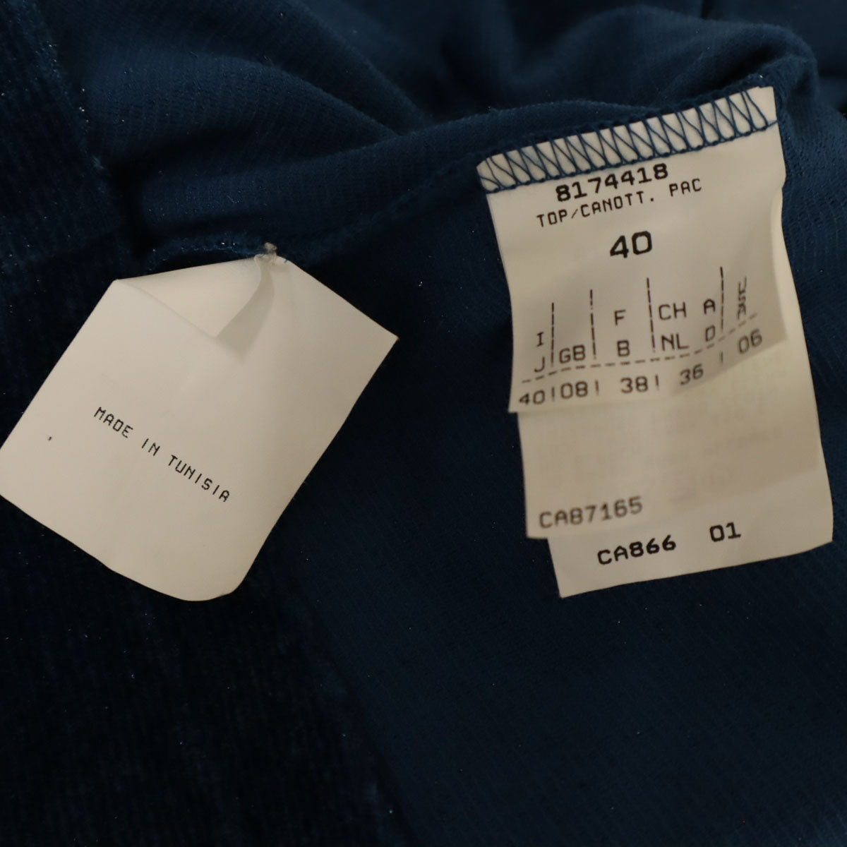 MAX&CO マックスアンドコー 半袖 カットソー 40 青紺 マックスマーラ レディース