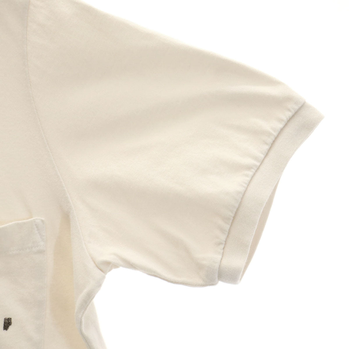 MHL. エムエイチエル 日本製 半袖 Tシャツ M アイボリー マーガレットハウエル ポケT メンズ