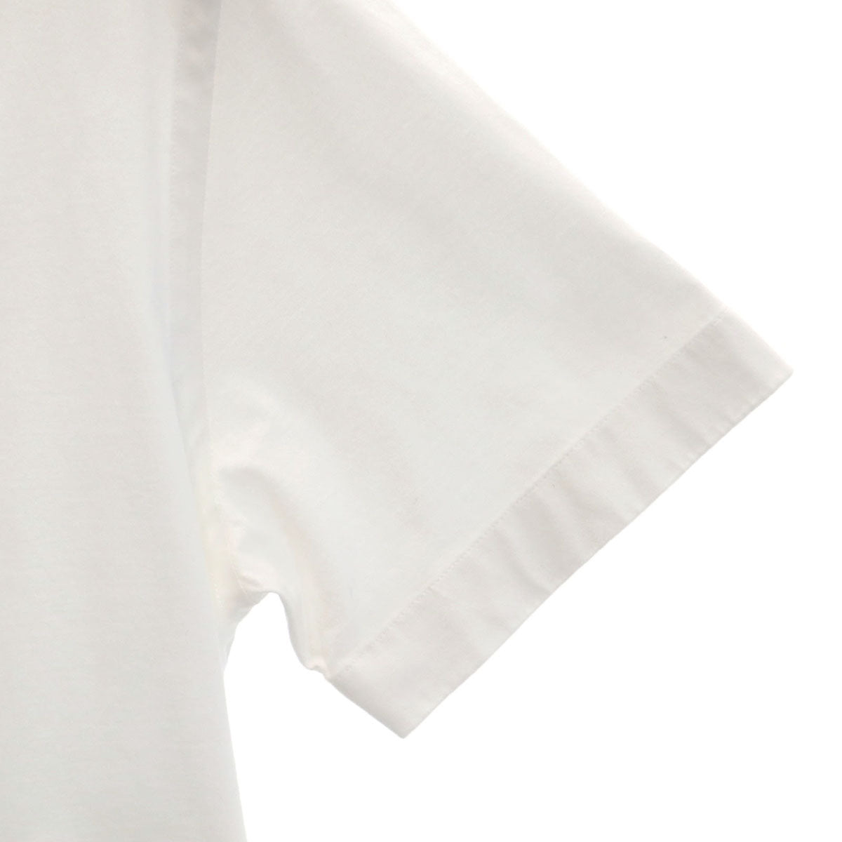 GIORGIO ARMANI ジョルジオアルマーニ イタリア製 半袖 コットンシャツ 38 ホワイト レディース