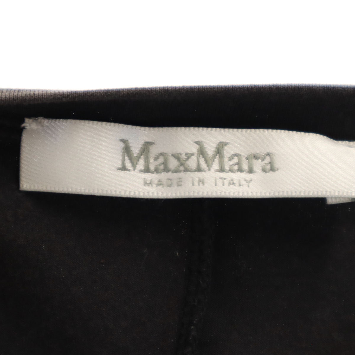 MAX MARA マックスマーラ イタリア製 半袖 Tシャツ 黒 レディース