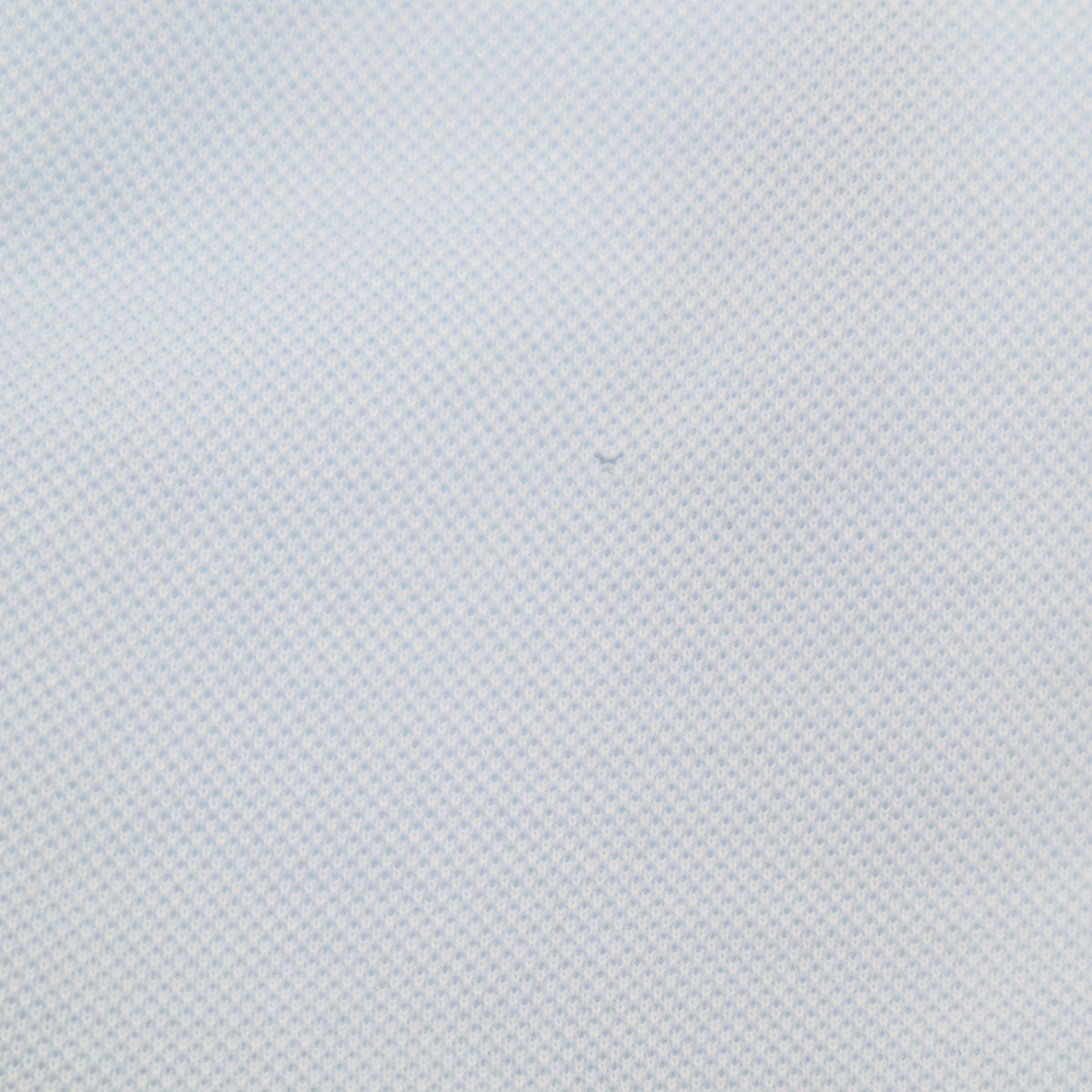 Ermenegildo Zegna エルメネジルドゼニア イタリア製 半袖 ポロシャツ M 水色 鹿の子地 メンズ