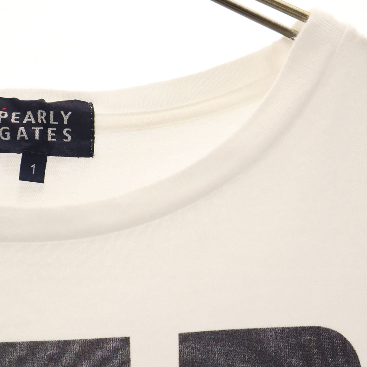 PEARLY GATES パーリーゲイツ 日本製 ゴルフ 半袖 Tシャツ 1 白 レディース