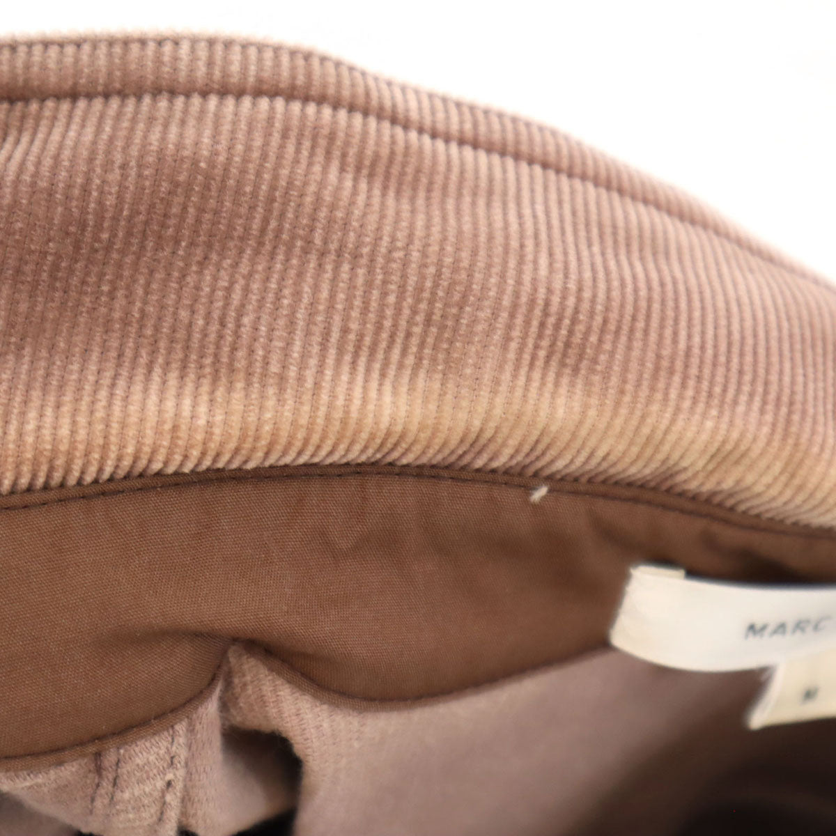 MARC JACOBS マークジェイコブス USA製 半袖 コーデュロイ シャツ M ブラウン メンズ