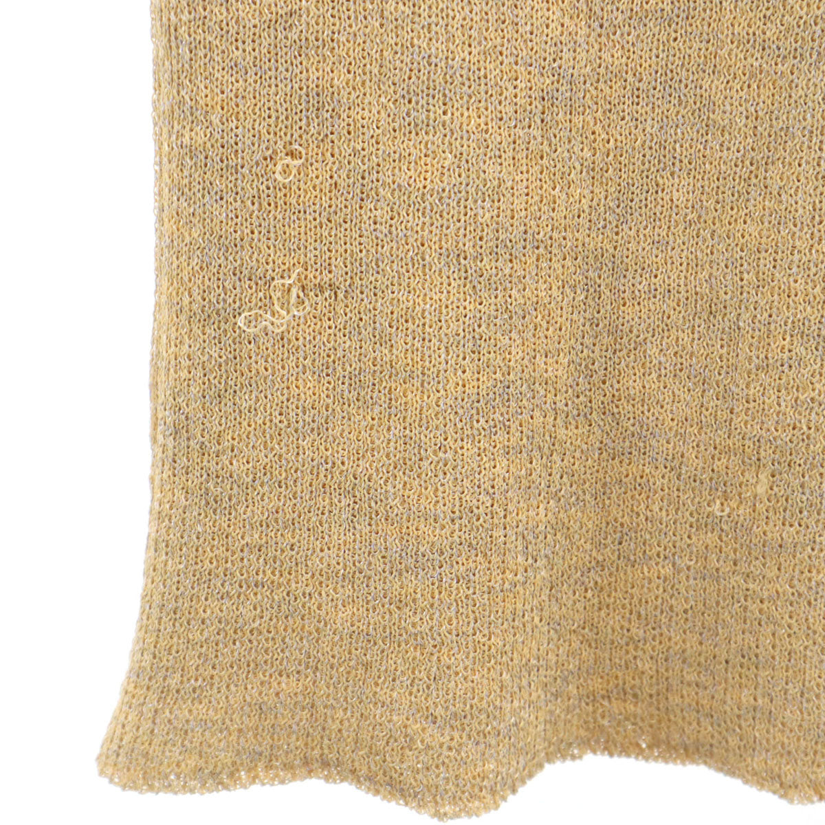 Chloe クロエ 半袖 ニット 40 オレンジ系 レディース