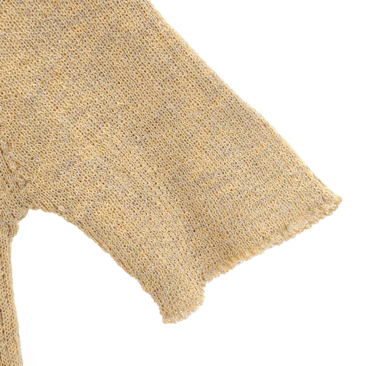 Chloe クロエ 半袖 ニット 40 オレンジ系 レディース