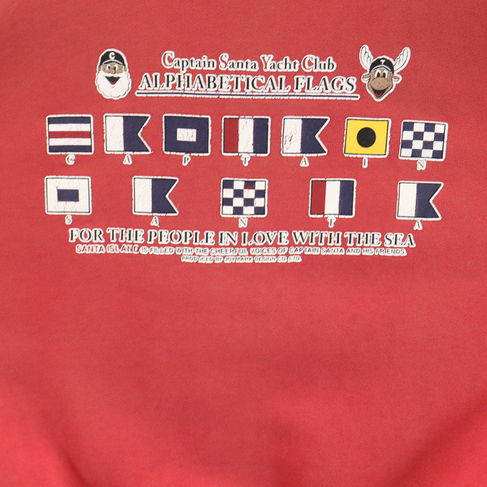 CAPTAIN SANTA キャプテンサンタ 日本製 長袖 スウェット トレーナー M レッド メンズ