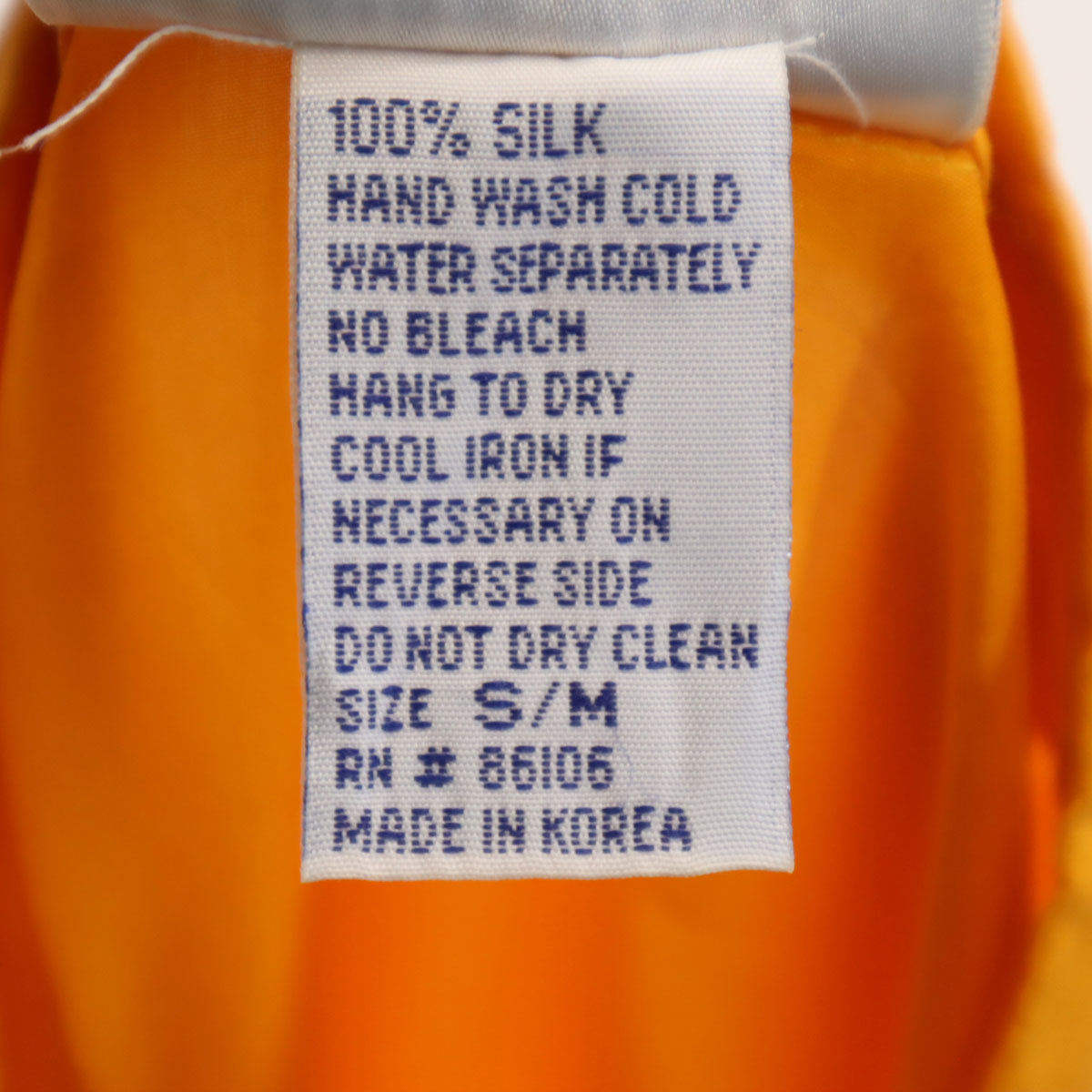 AMERICAN CHARACTERS シルク ルーニーテューンズ マービン・ザ・マーシャン 長袖 シャツ S/M オレンジ系 メンズ