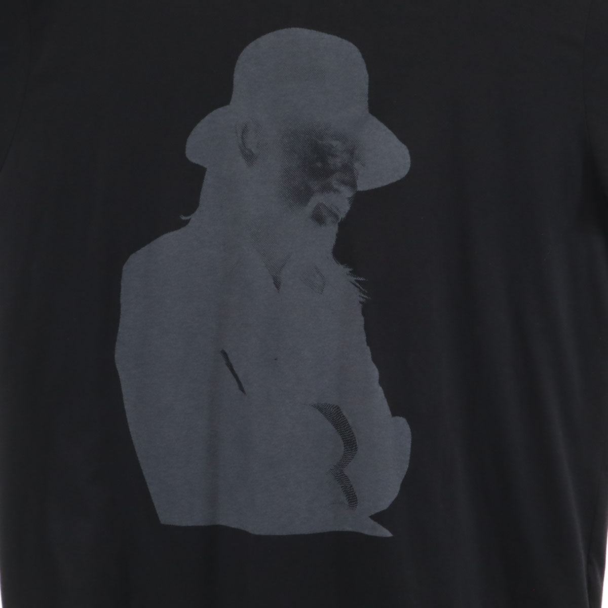 Yohji Yamamoto POUR HOMME ヨウジヤマモトプールオム 日本製 半袖 Tシャツ 3 ブラック メンズ