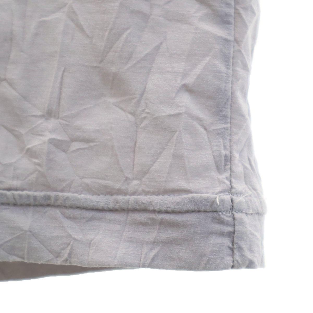 Y's ワイズ 日本製 半袖 ワッシャー加工 Tシャツ 3 グレー ヨウジヤマモト レディース