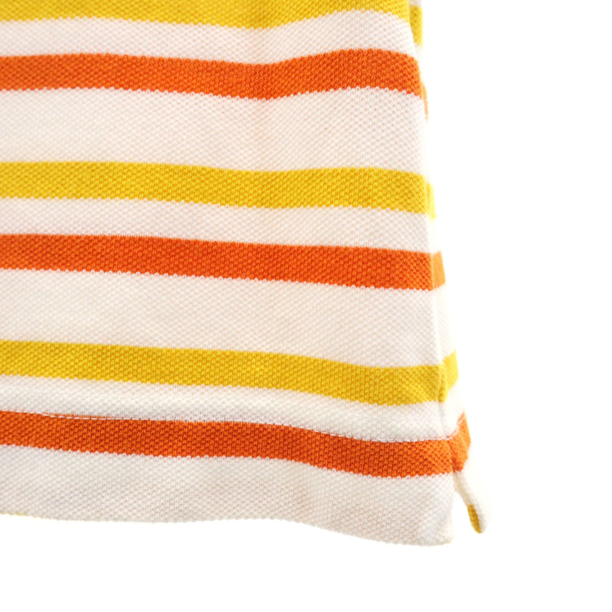 A BATHING APE ポロシャツ ハイビスカス柄 黄色 A BATHING APE ポロシャツ ハイビスカス柄 黄色 A BATHING APE