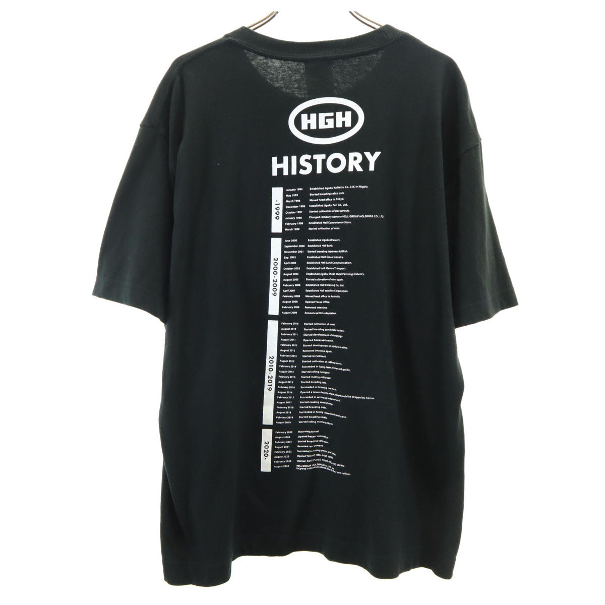 CUNE キューン 半袖 Tシャツ L 黒 ヘルコンビニエンスストア メンズ