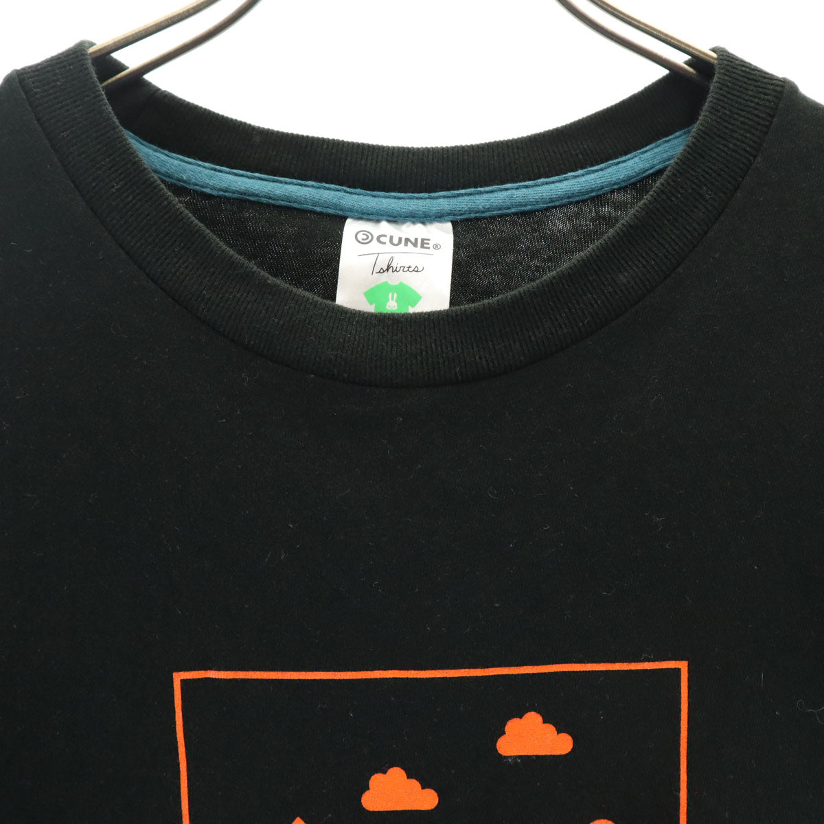 CUNE キューン 半袖 Tシャツ L 黒 ヘルコンビニエンスストア メンズ