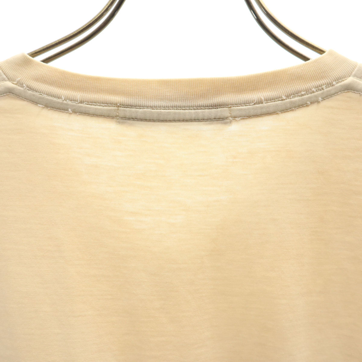 Ron Herman ロンハーマン 日本製 半袖 Vネック Tシャツ M ベージュ メンズ