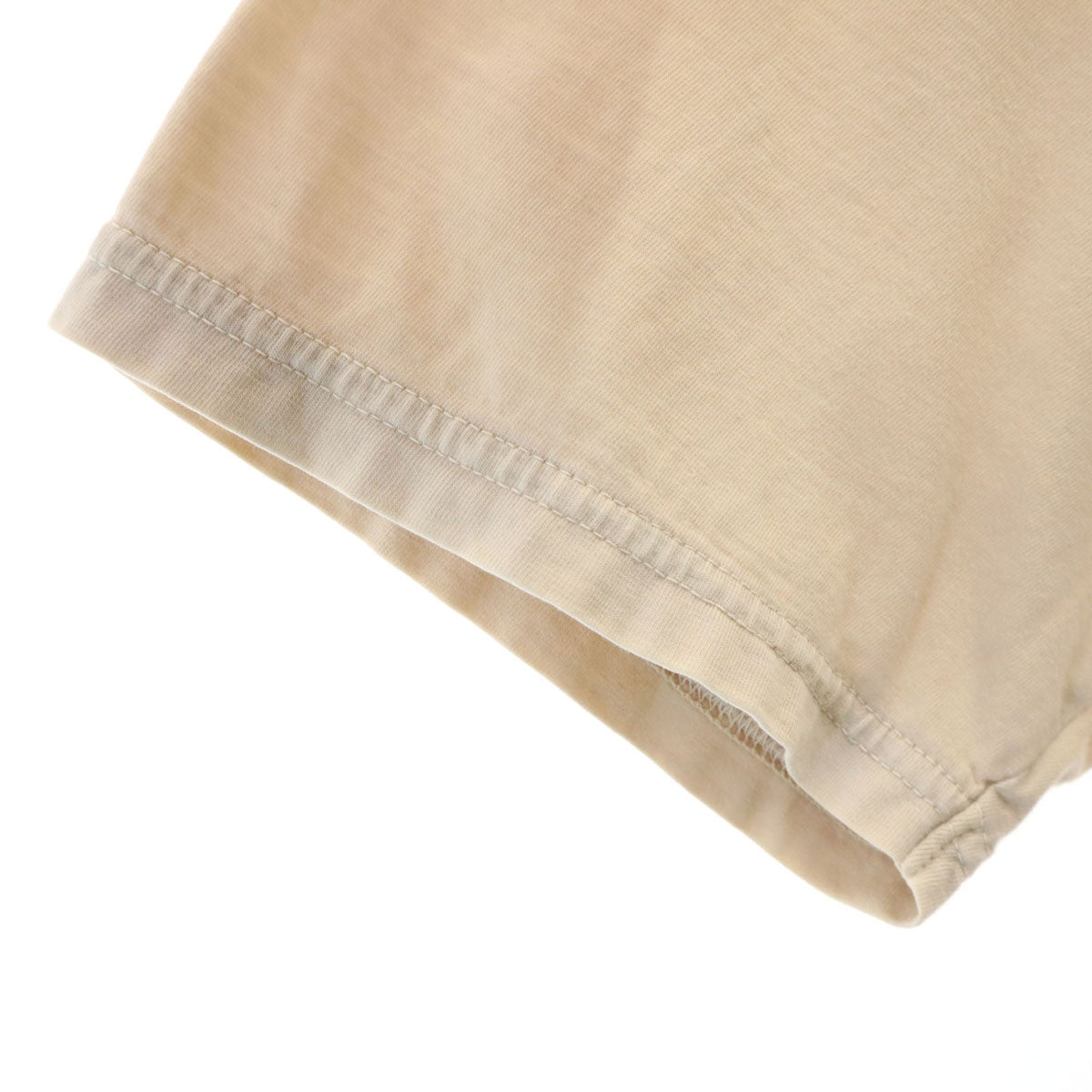 Ron Herman ロンハーマン 日本製 半袖 Vネック Tシャツ M ベージュ メンズ