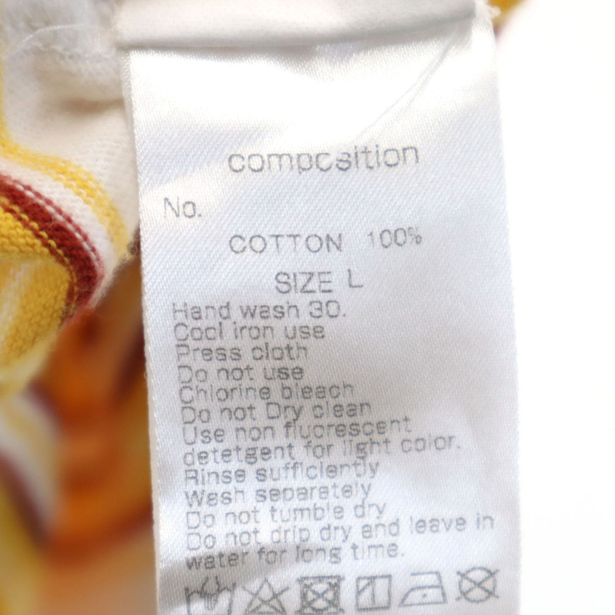 WACKO MARIA ワコマリア 日本製 ボーダー柄 半袖 Tシャツ L イエロー系 THE GUILTY PARTIES OUTRAGEOUS INC. ポケT メンズ