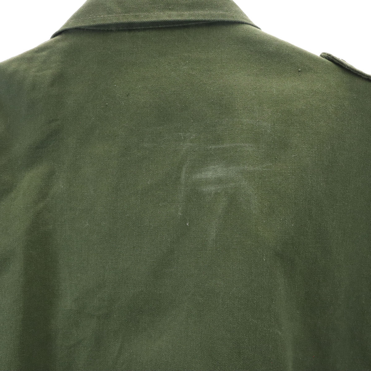 MICHIELSENS ミシェルセンス 80s ヴィンテージ 半袖 ベルギー軍 ミリタリー シャツジャケット 36 カーキ メンズ