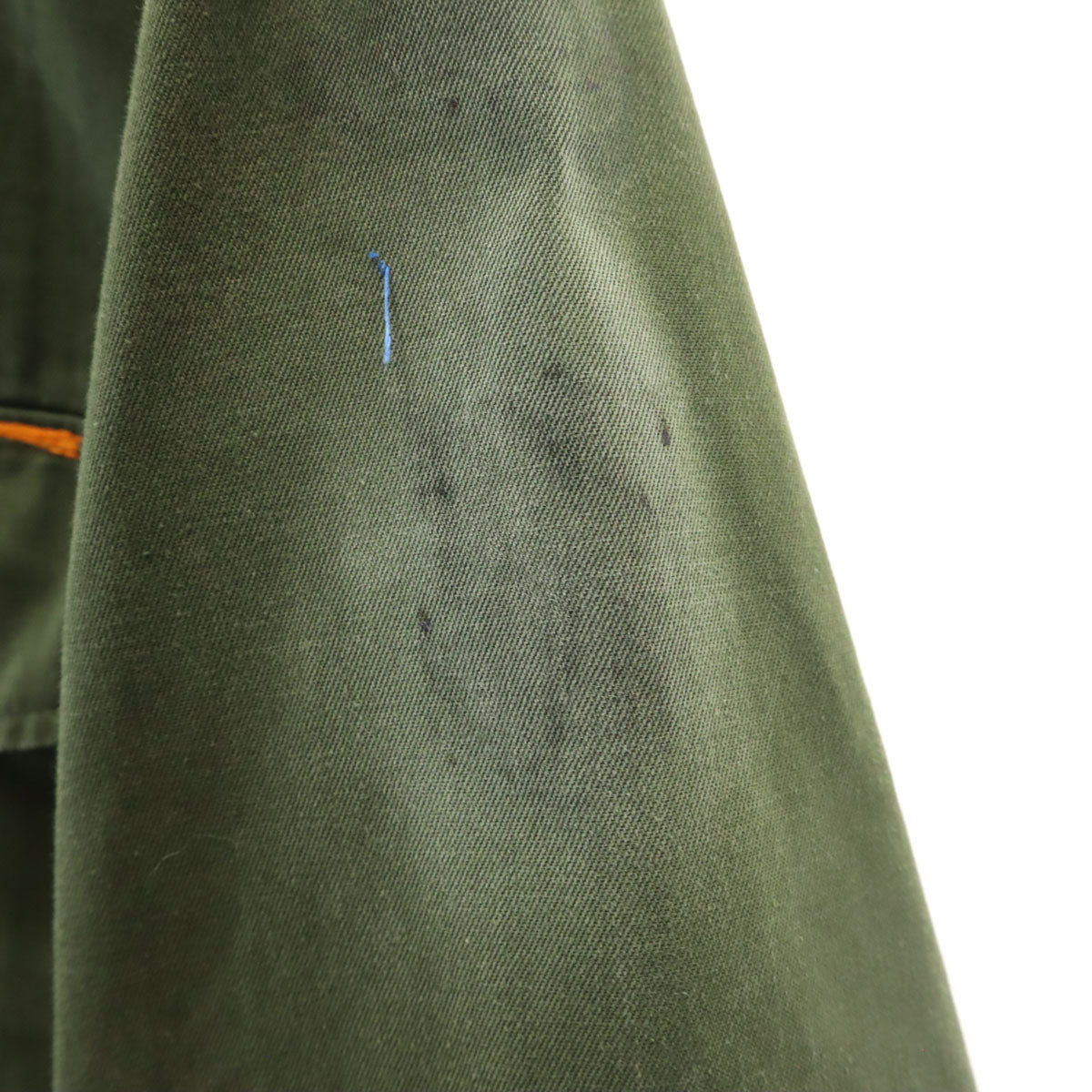 MICHIELSENS ミシェルセンス 80s ヴィンテージ 半袖 ベルギー軍 ミリタリー シャツジャケット 36 カーキ メンズ