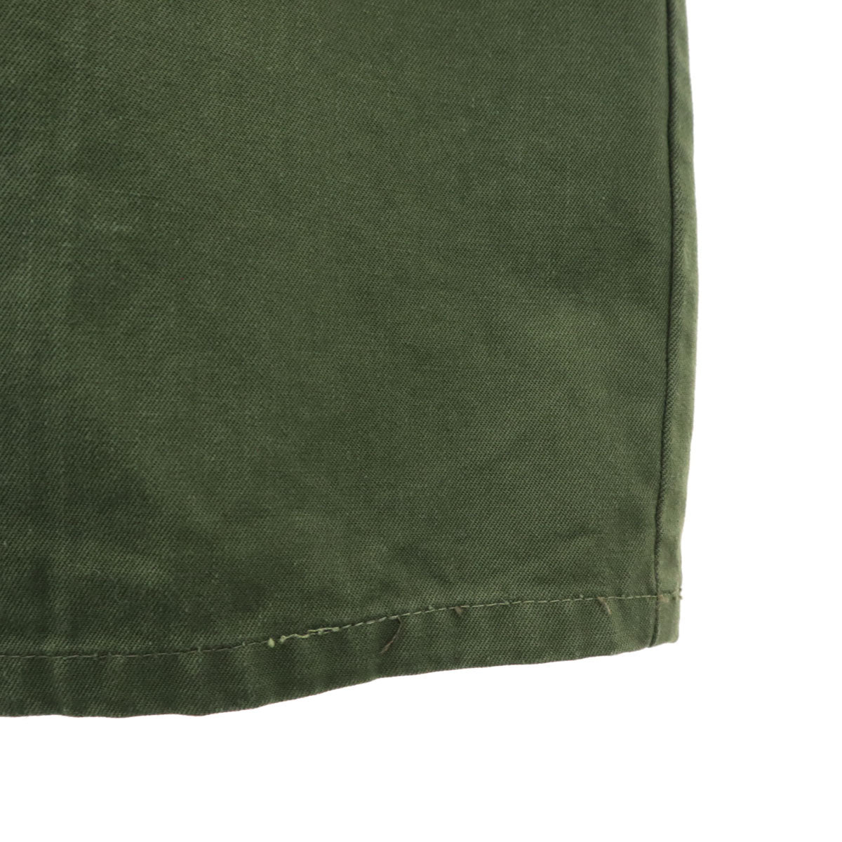 MICHIELSENS ミシェルセンス 80s ヴィンテージ 半袖 ベルギー軍 ミリタリー シャツジャケット 36 カーキ メンズ