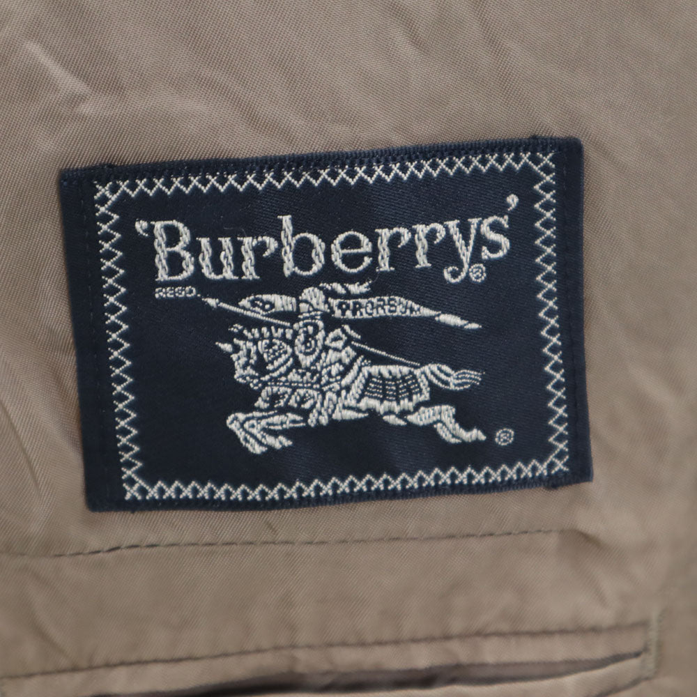 Burberrys バーバリーズ 90s オールド CTK83 チェック柄 テーラードジャケット BE4 ブルー メンズ
