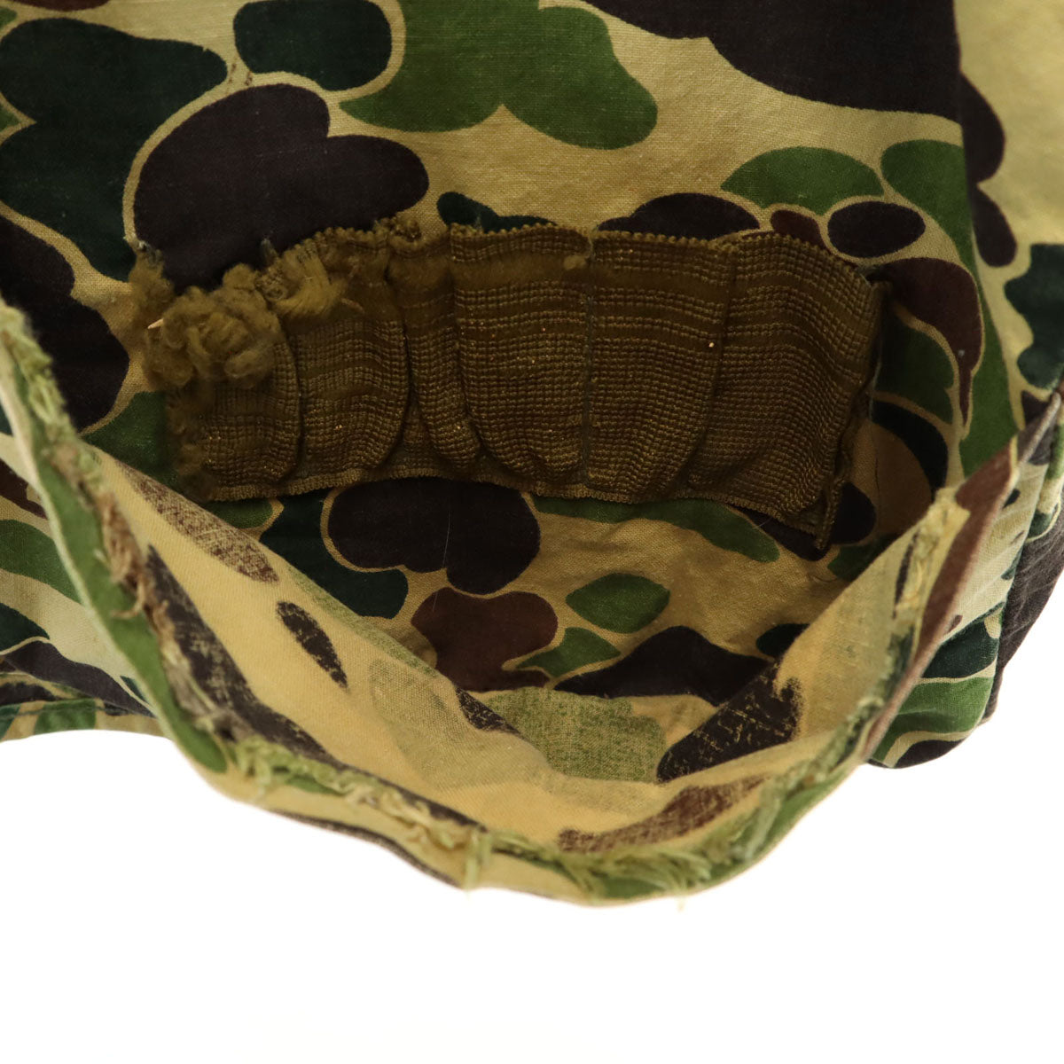 SAFTBAK サフトバック 70s ヴィンテージ カモフラ柄 ハンティング ベスト カーキ系 迷彩 メンズ