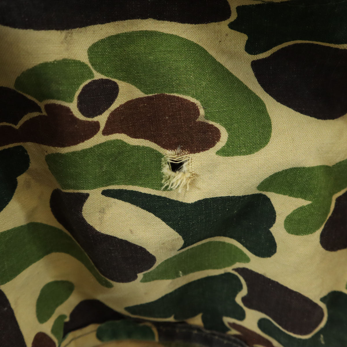 SAFTBAK サフトバック 70s ヴィンテージ カモフラ柄 ハンティング ベスト カーキ系 迷彩 メンズ